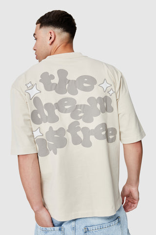 Dream Is Free 2.0 Tee - Earth Taupe