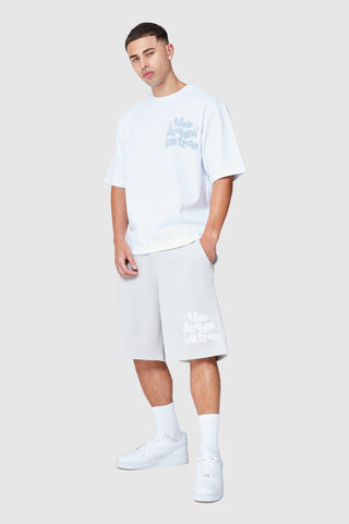 Dream Is Free 2.0 Twinset - White/Grey