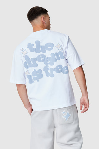 Dream Is Free 2.0 Twinset - White/Grey