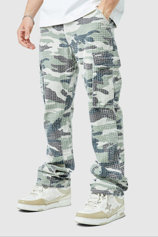 General Camo Cargo Pant - Green/Brown