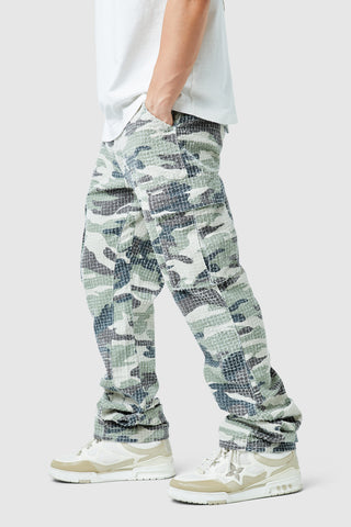 General Camo Cargo Pant - Green/Brown