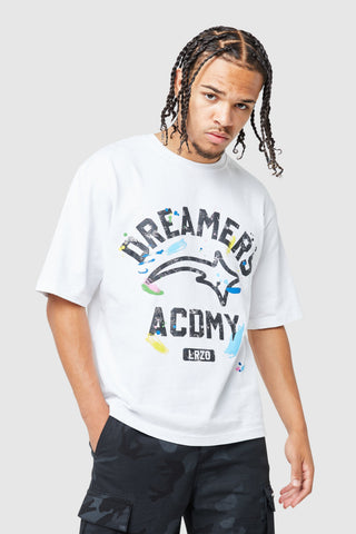 Dreamers Paint Tee - White