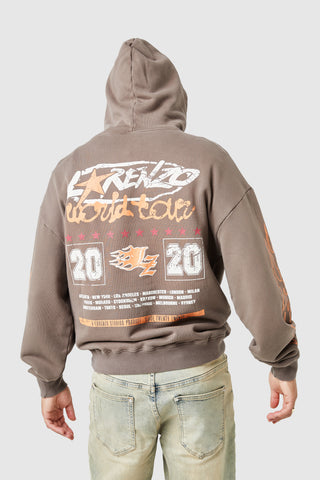 Worldwide Hood - Brown