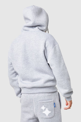 Globe Hood - Grey Marl
