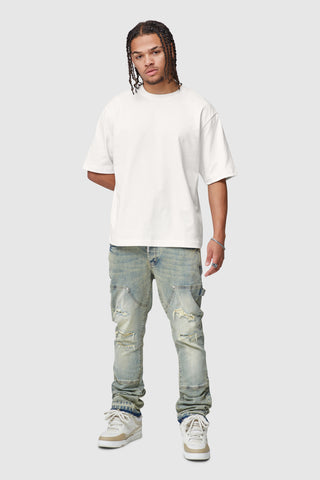 Oversized Basic Tee - Off White