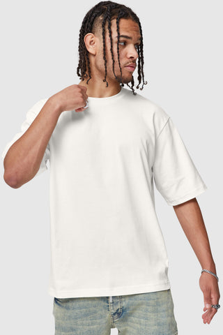 Oversized Basic Tee - Off White