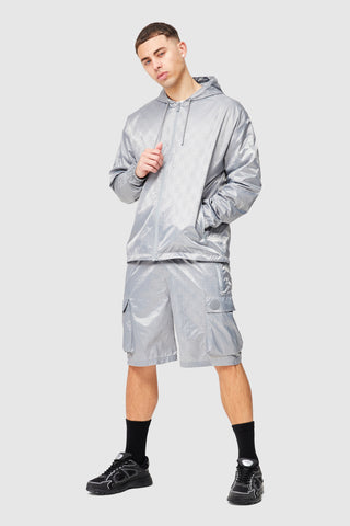 Monogram Short - Grey