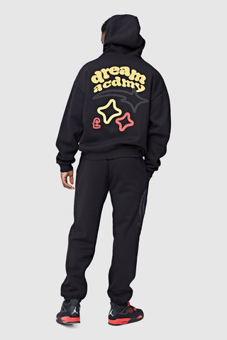Dream Acdmy Zip Tracksuit - Black/Yellow/Red