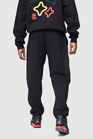 Dream Acdmy Zip Tracksuit - Black/Yellow/Red