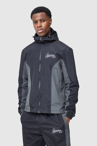 All Star Windbreaker - Black/Grey