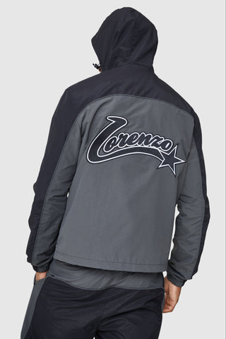 All Star Windbreaker - Black/Grey