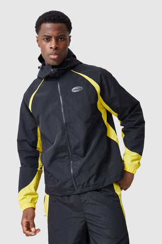 Force Windbreaker - Black/Yellow