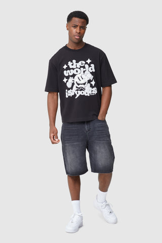 World Is Yours Tee - Black
