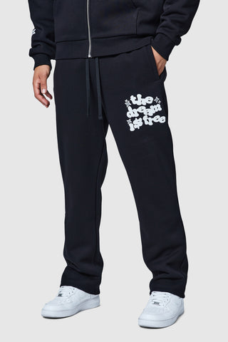 Dream Is Free 2.0 Jogger - Black/White