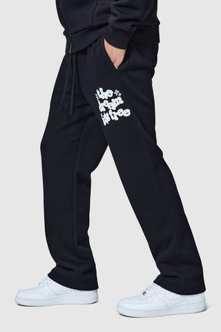 Dream Is Free 2.0 Jogger - Black/White