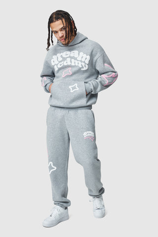 Dream Acdmy Jogger - Grey Marl