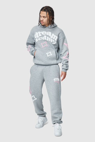 Dream Acdmy Tracksuit - Grey Marl
