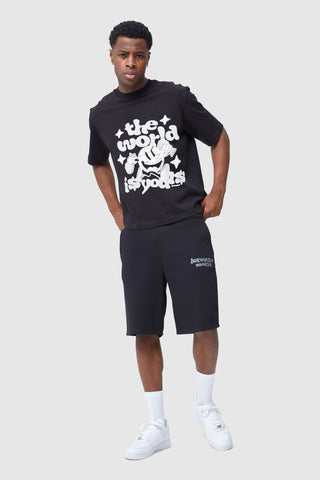 World Is Yours Twinset - Black
