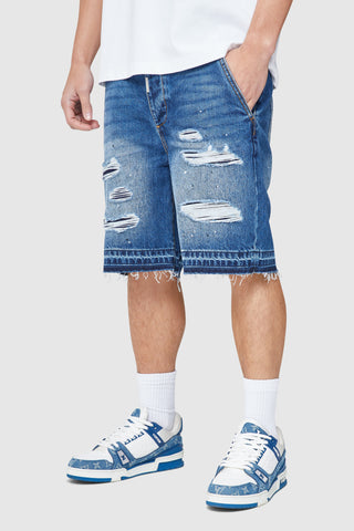 Dillon Short - Mid Blue
