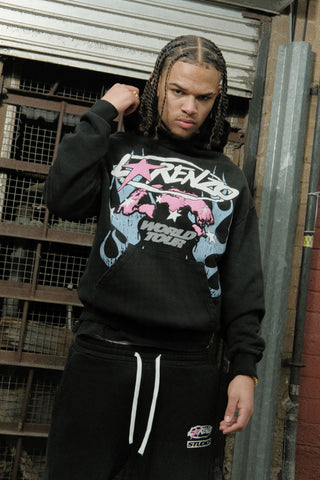 World Tour Hood Twinset - Black