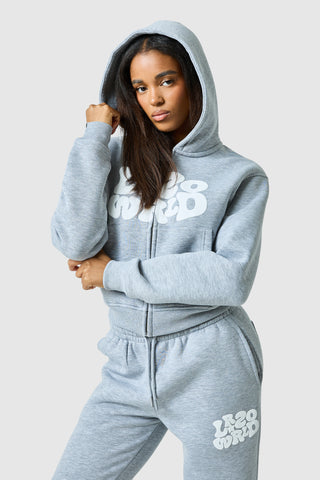 Womens Luna Tracksuit - Grey Marl