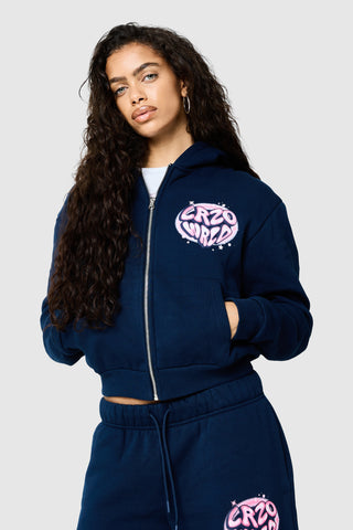 Womens Nova Tracksuit - Ebony Blue