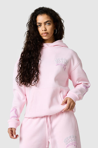 Womens Dream Acdmy Hood - Candy Pink