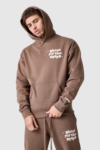 Shoot For The Stars Tracksuit - Earthy Brown