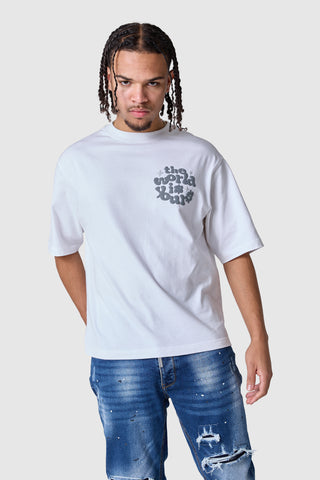 World Is Yours 2.0 Tee - White