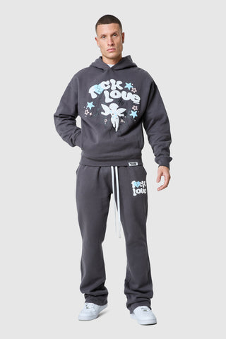 Fxck Love Tracksuit - Volcano Grey