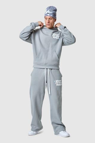 Shoot For The Stars Hood - Moon Grey