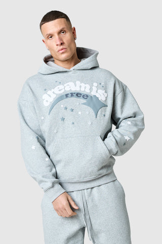 Shooter Hood - Grey Marl