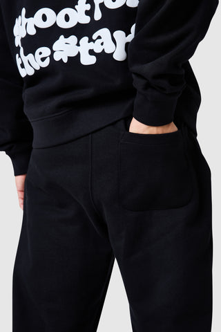 Shoot For The Stars Jogger - Black